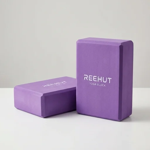 REEHUT Foam Yoga Block Set (2-Pack)