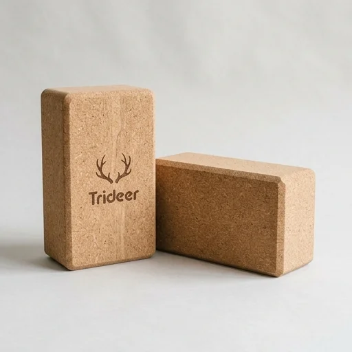 Trideer Cork Yoga Blocks (Set of 2)