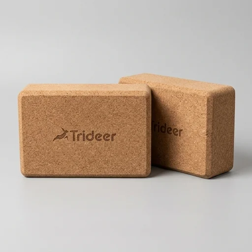 Trideer Cork Yoga Blocks (Set of 2)
